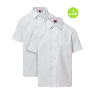 2-Pack Premium Easy Dressing Eco Shirts - White