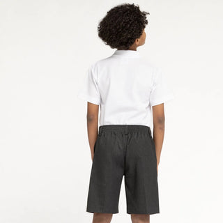 Boys School Shorts - Grey