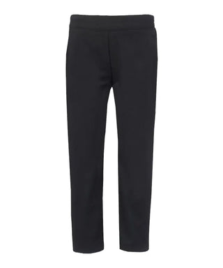 Girls Slim Fit Trousers - Black (8-13 Yrs)