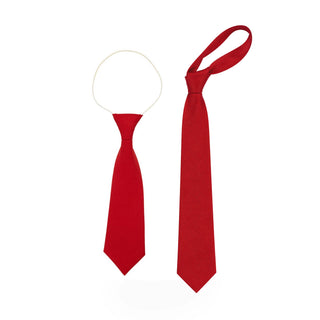 Scarlet Red School Tie