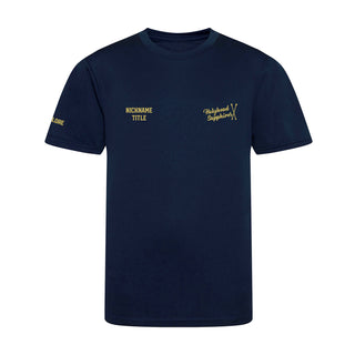 Holyhead Sapphires Navy Sports T-Shirt